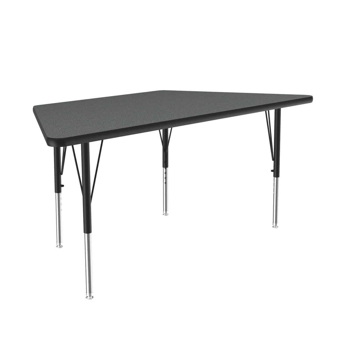 Correll A3060-TRP Activity Table, 26" x 29 1/4 - 57 5/16" - Montana Granite
