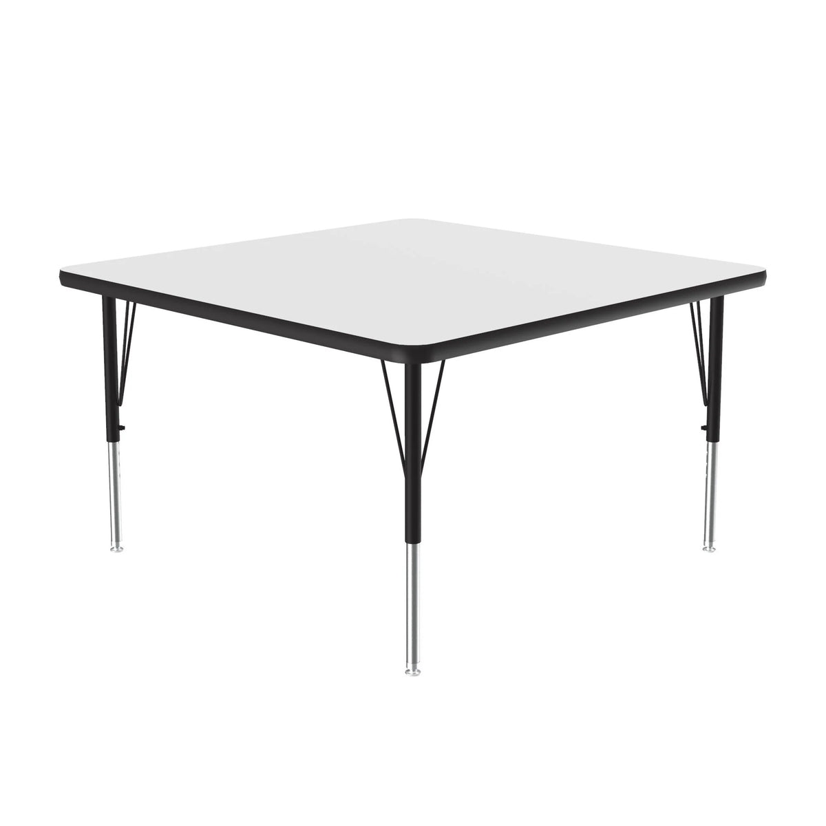 Correll A3636-SQ Activity Table, 36" x 36" - White / Matte