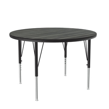 Correll A36-RND Activity Table, 36" Diameter - Driftwood