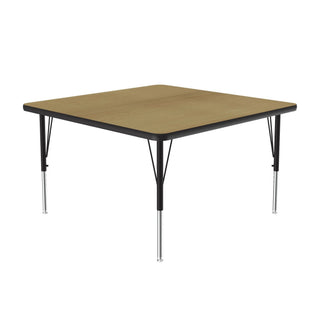 Correll A4242-SQ Activity Table, 42" x 42" - Beige / Maple