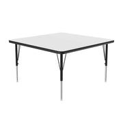 Correll A4242-SQ Activity Table, 42" x 42" - White / Matte