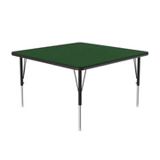 Correll A4242-SQ Activity Table, 42" x 42" - Green / Matte