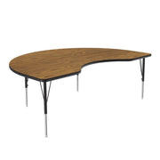 Correll A4872-KID Activity Table, 48" x 72" - Brown / Oak