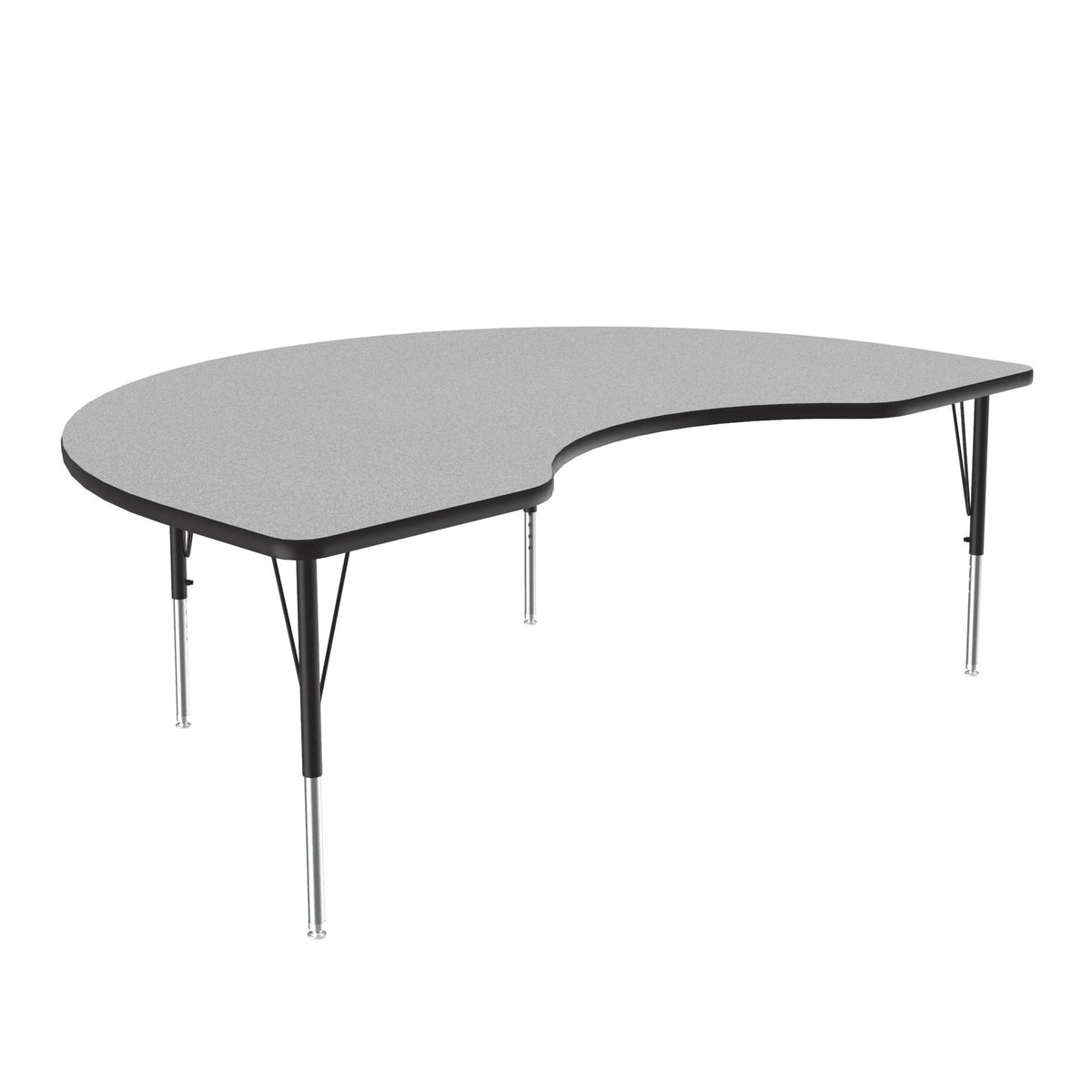 Correll A4872-KID Activity Table, 48" x 72" - Gray / Gray Granite