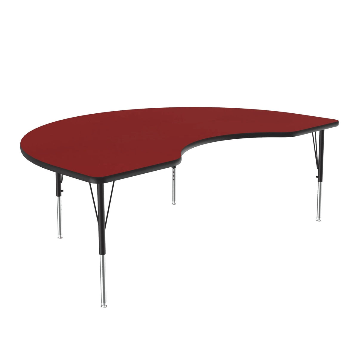 Correll A4872-KID Activity Table, 48" x 72" - Red / Matte