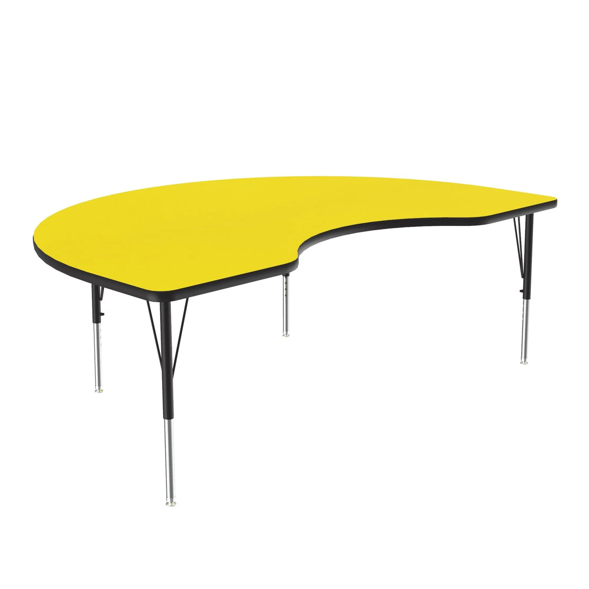 Correll A4872-KID Activity Table, 48" x 72" - Yellow / Matte
