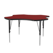 Correll A48-CLO Activity Table, 48" Wide - Red / Matte