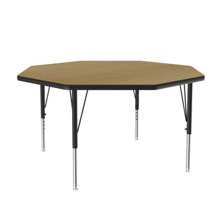 Correll A48-OCT Activity Table, 48" Wide - Beige / Maple