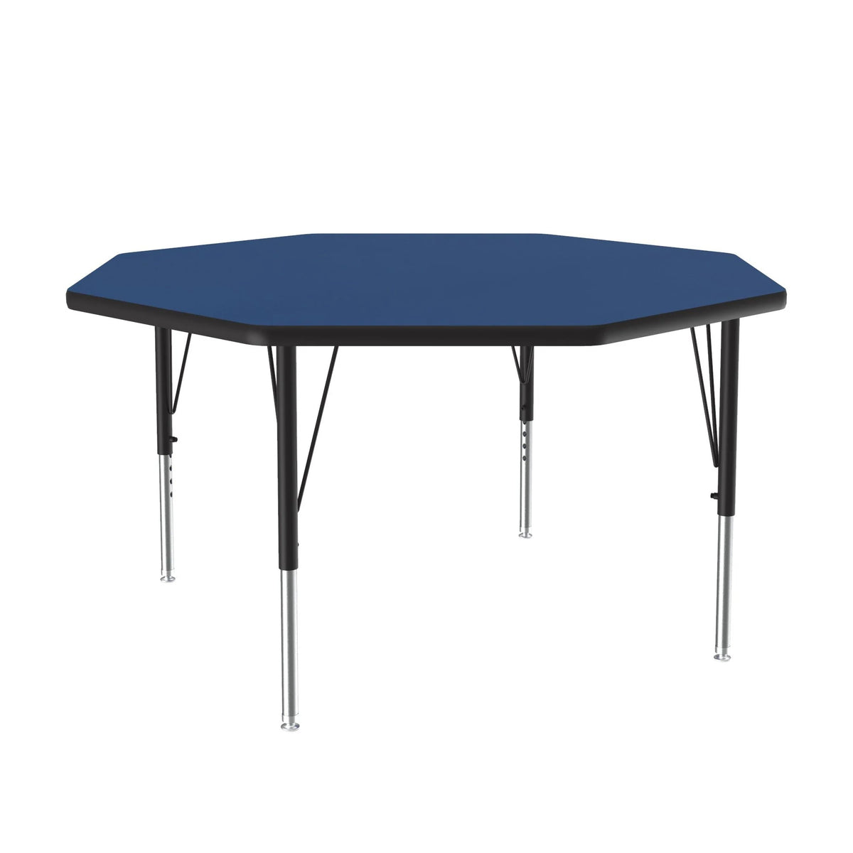 Correll A48-OCT Activity Table, 48" Wide - Blue / Matte