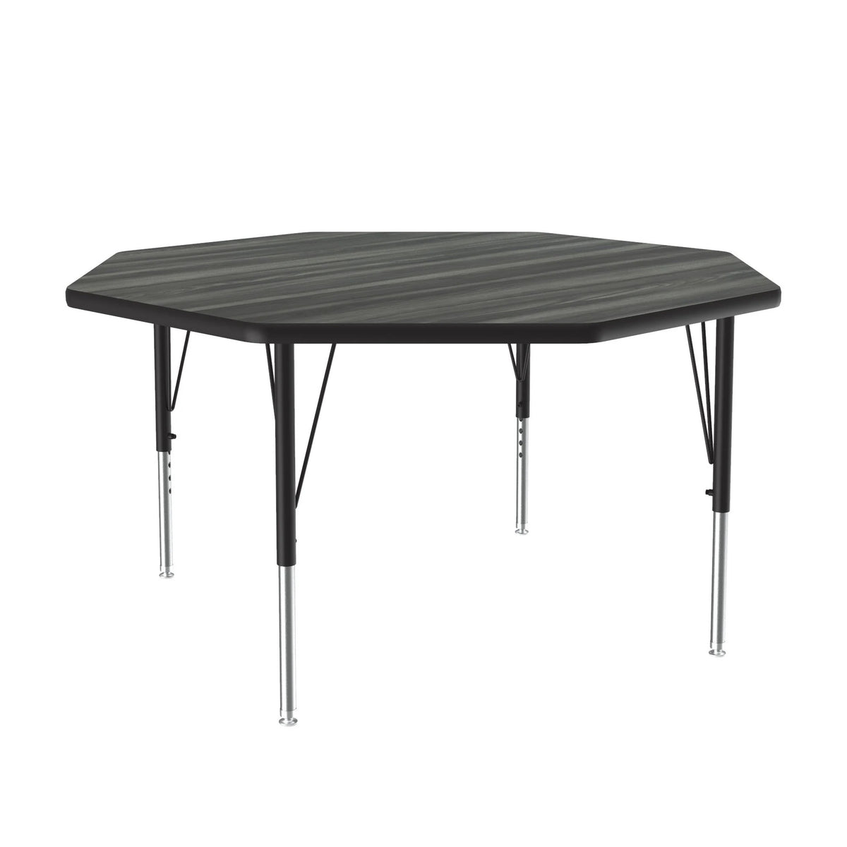 Correll A48-OCT Activity Table, 48" x 48" - Driftwood