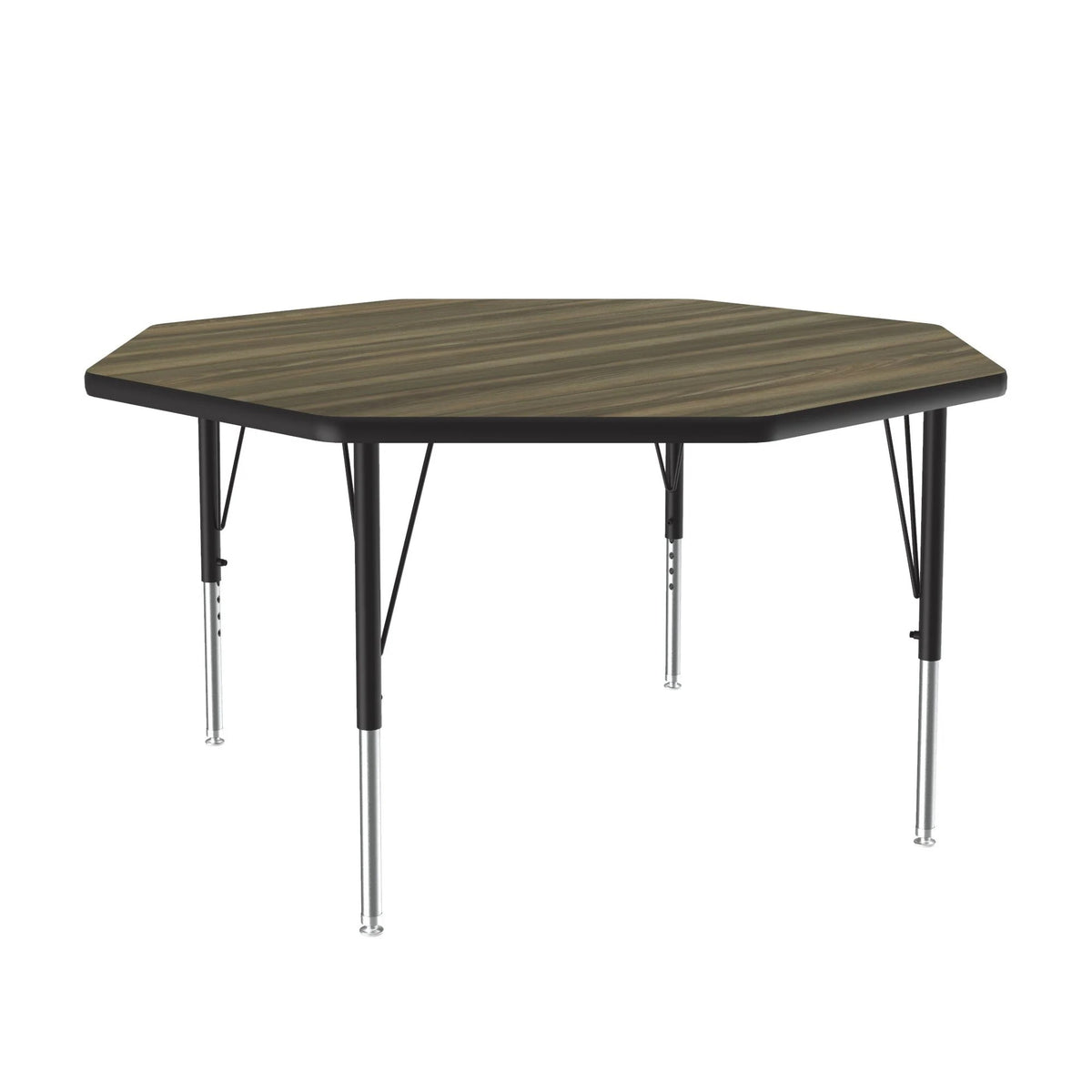 Correll A48-OCT Activity Table, 48" x 48" - Hickory