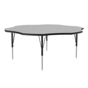 Correll A60-FLR Activity Table, 60" Wide - Gray / Gray Granite