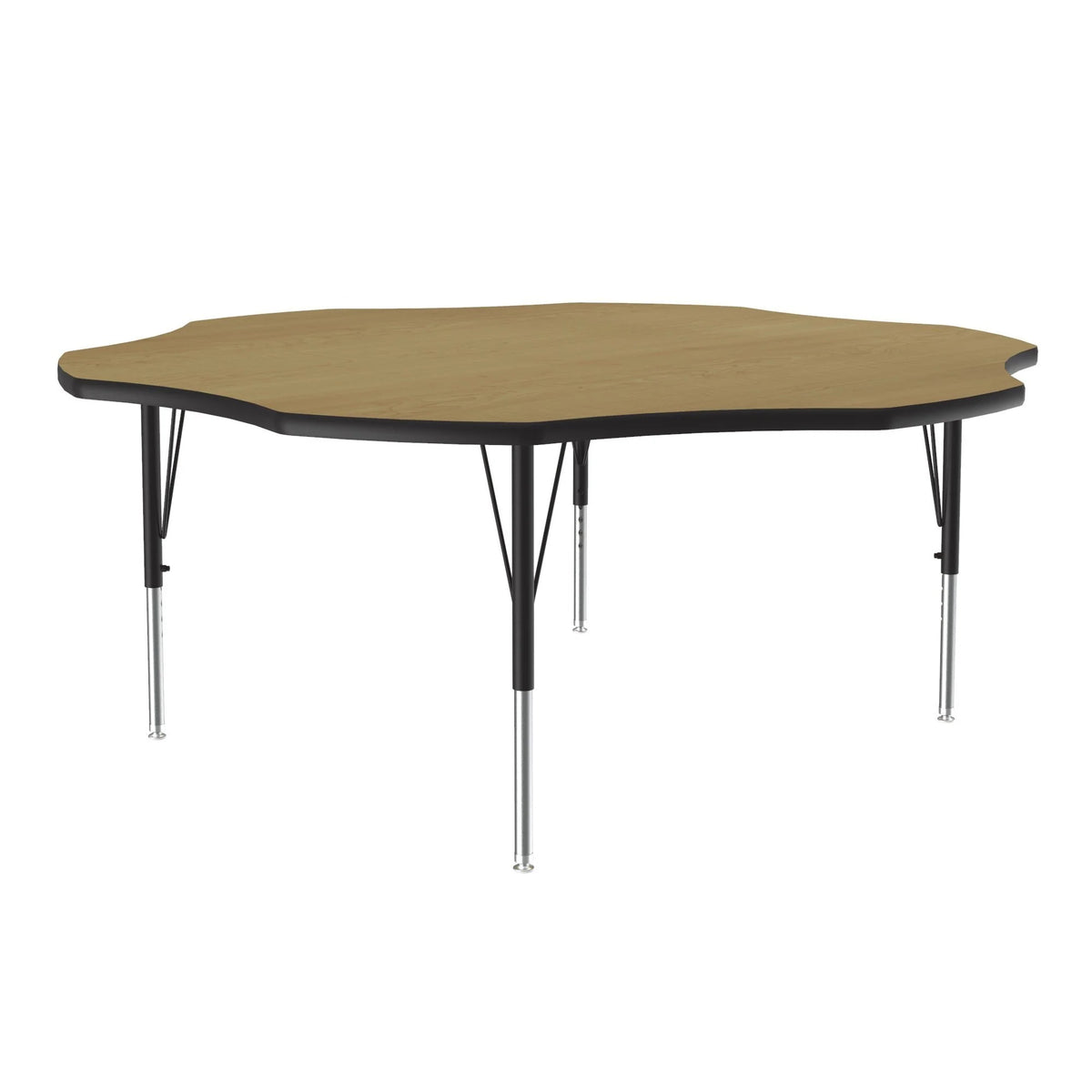 Correll A60-FLR Activity Table, 60" Wide - Beige / Fusion Maple