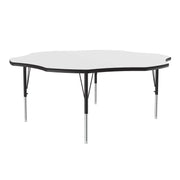 Correll A60-FLR Activity Table, 60" Wide - White / Matte