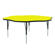 Correll A60-FLR Activity Table, 60" Wide - Yellow / Matte