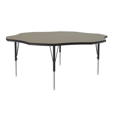 Correll A60-FLR Activity Table, 60" x 60" - Beige / Matte