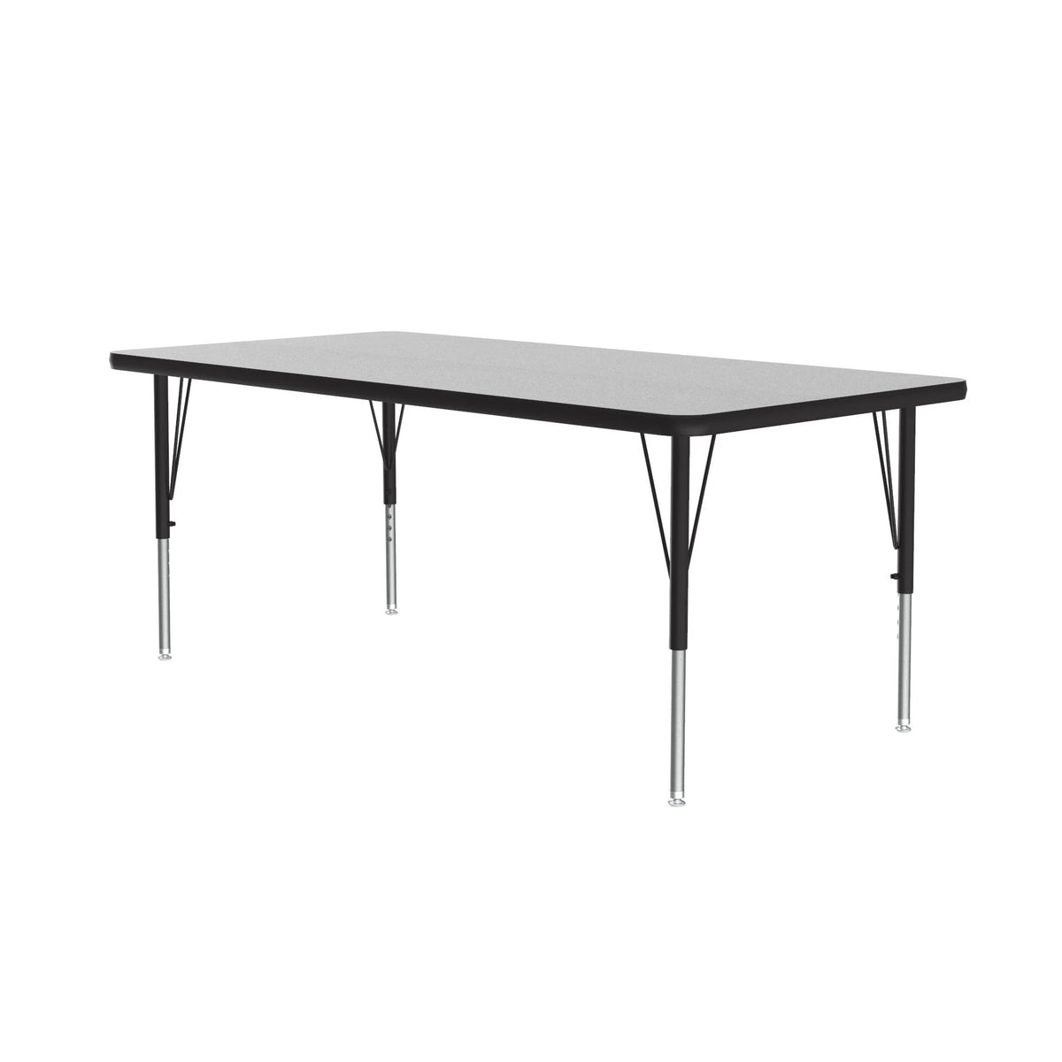 Correll Activity Table, 19 - 29" High, Gray - 30" x 60"