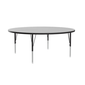 Correll Activity Table, 60" Diameter, Gray - AM60-RND-15