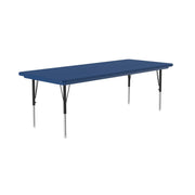 Correll AR3072-REC Activity Table, 30" x 72" - Blue