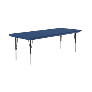 Correll AR3072-REC Activity Table, 30" x 72" - Blue