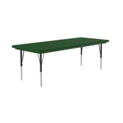 Correll AR3072-REC Activity Table, 30" x 72" - Green