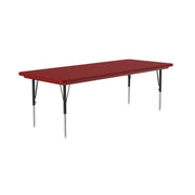 Correll AR3072-REC Activity Table, 30" x 72" - Red