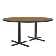 Correll BCT60R Table, 60" Diameter - Medium Oak