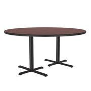 Correll BCT60R Table, 60" Diameter - Mahogany