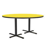 Correll BCT60R Table, 60" Diameter - Yellow