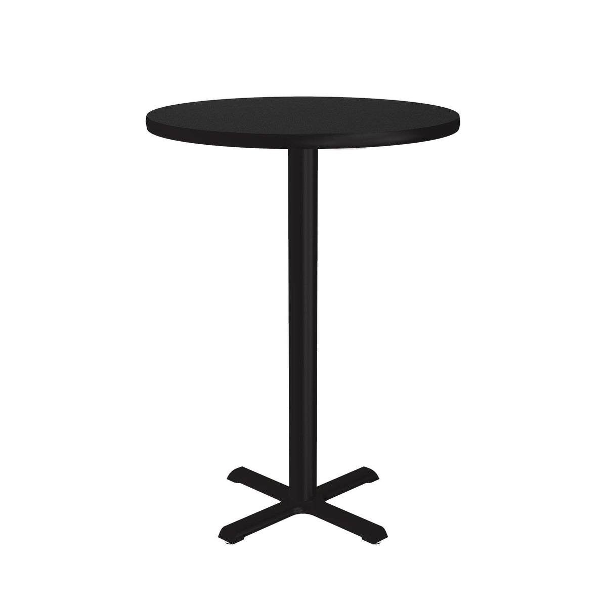 Correll BXB24R Table, 24" Diameter - Black