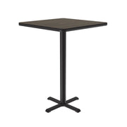 Correll BXB24S Table, 24" Long - Walnut