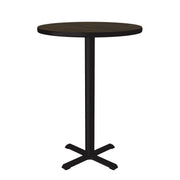 Correll BXB30R Table, 30" Diameter - Walnut