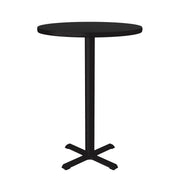 Correll BXB30R Table, 30" Diameter - Black