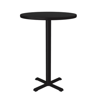 Correll BXB30R Table, 30" Diameter - Black