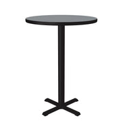 Correll BXB30R Table, 30" Diameter - Gray Granite