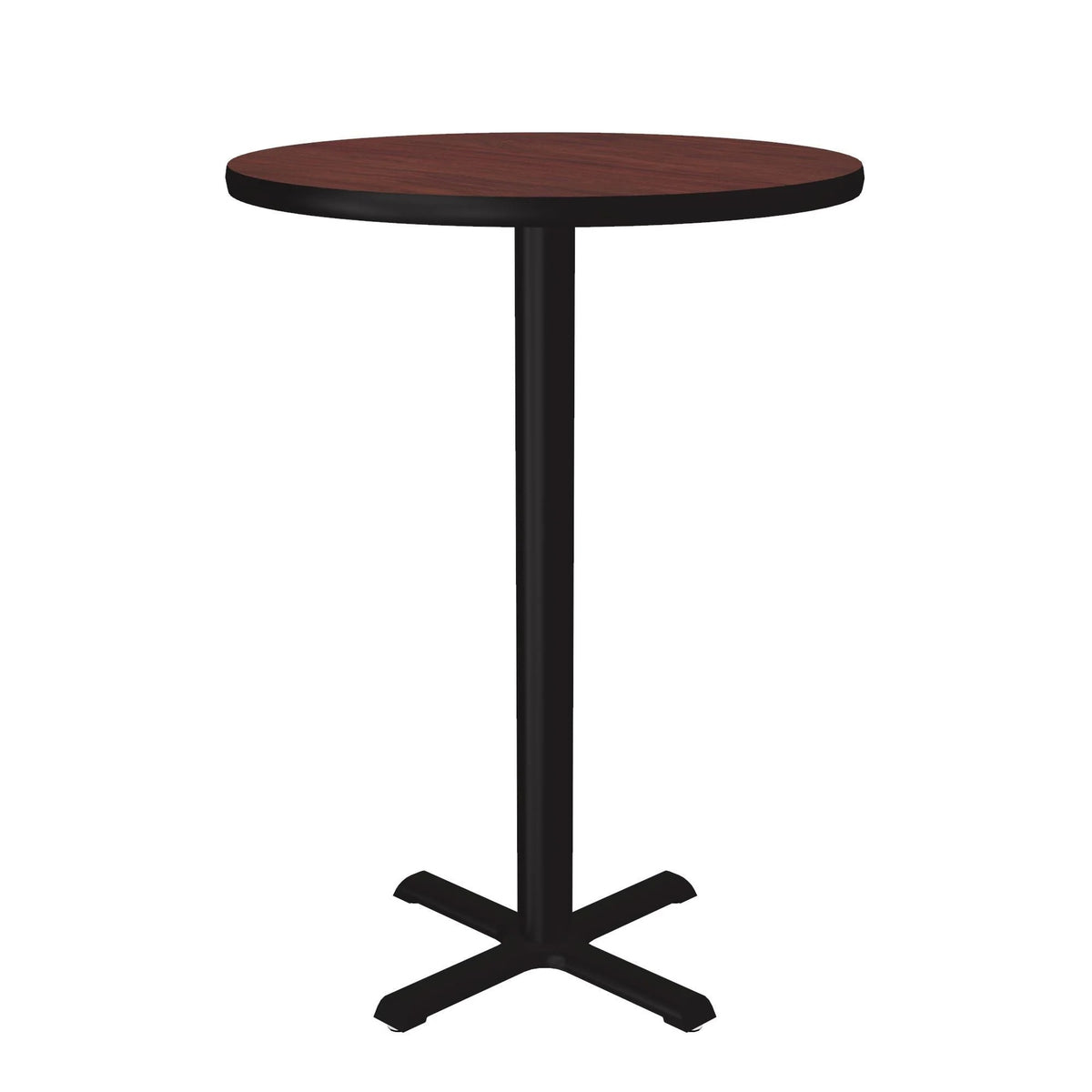 Correll BXB30R Table, 30" Diameter - Mahogany