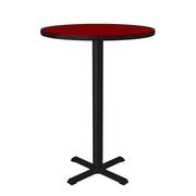 Correll BXB30R Table, 30" Diameter - Red
