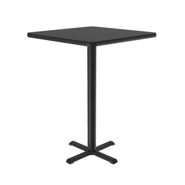 Correll BXB30S Table, 30" Long - Black Granite