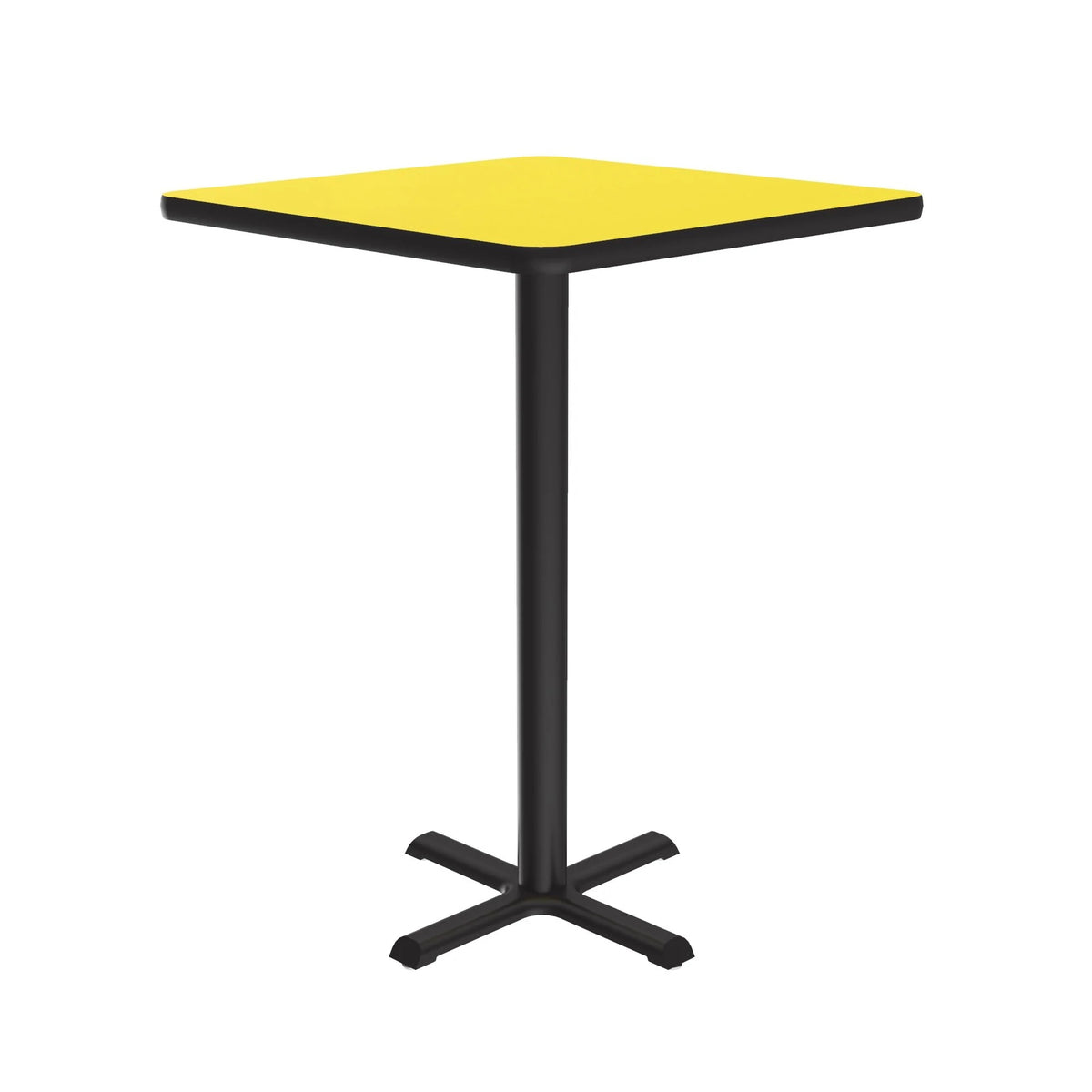 Correll BXB30S Table, 30" Long - Yellow