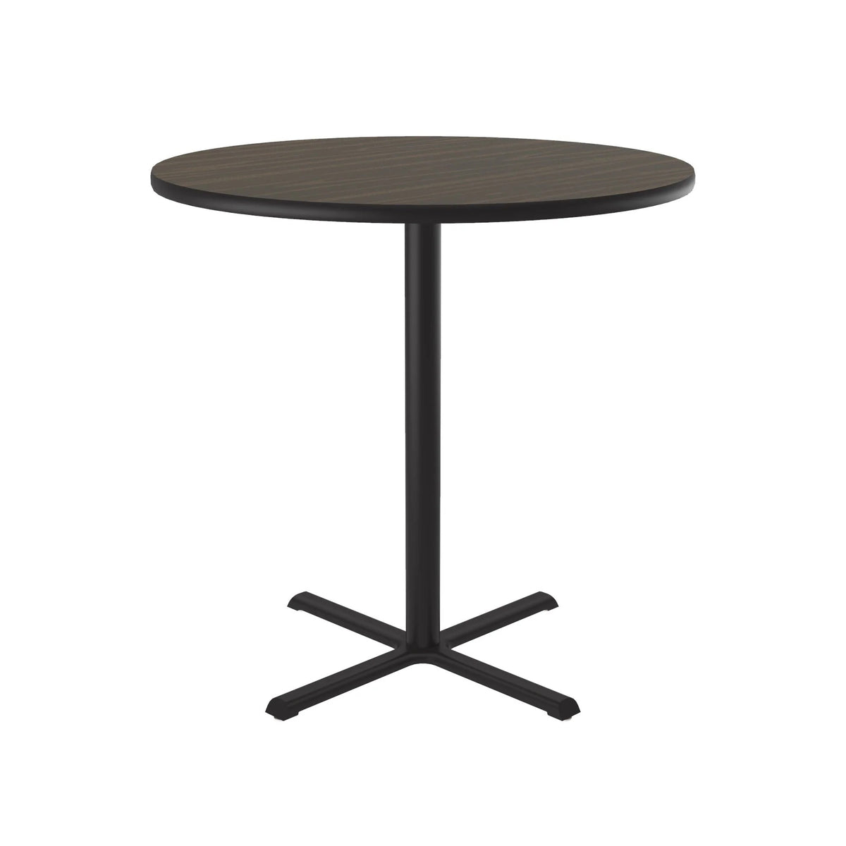 Correll BXB36R Table, 36" Diameter - Walnut