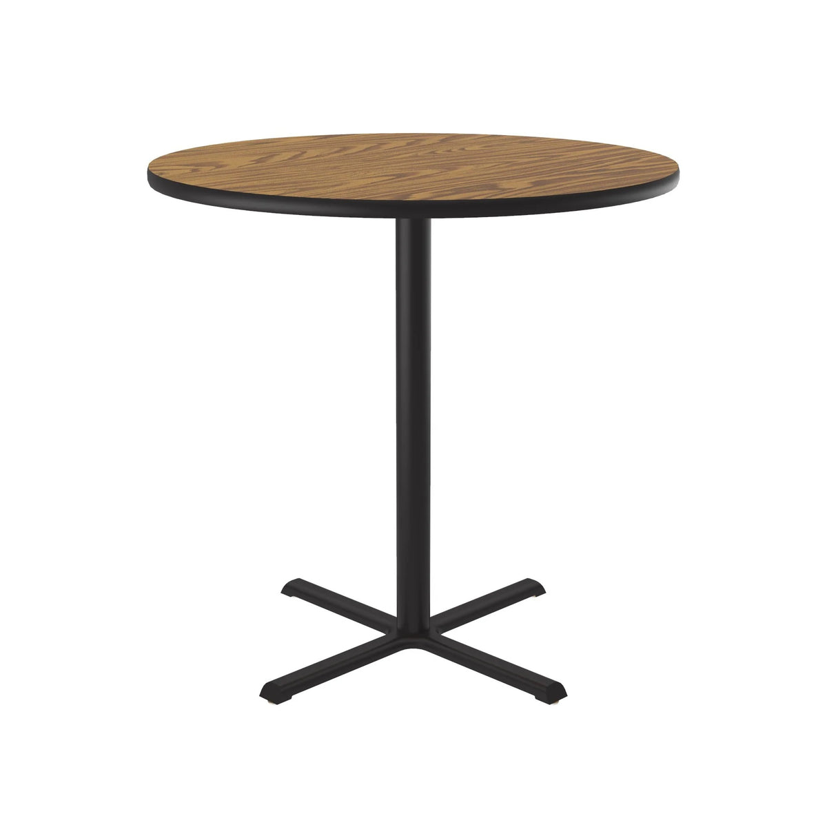 Correll BXB36R Table, 36" Diameter - Medium Oak