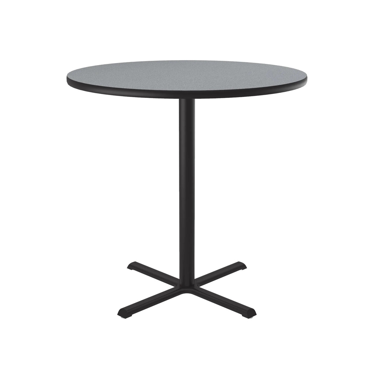 Correll BXB36R Table, 36" Diameter - Gray Granite