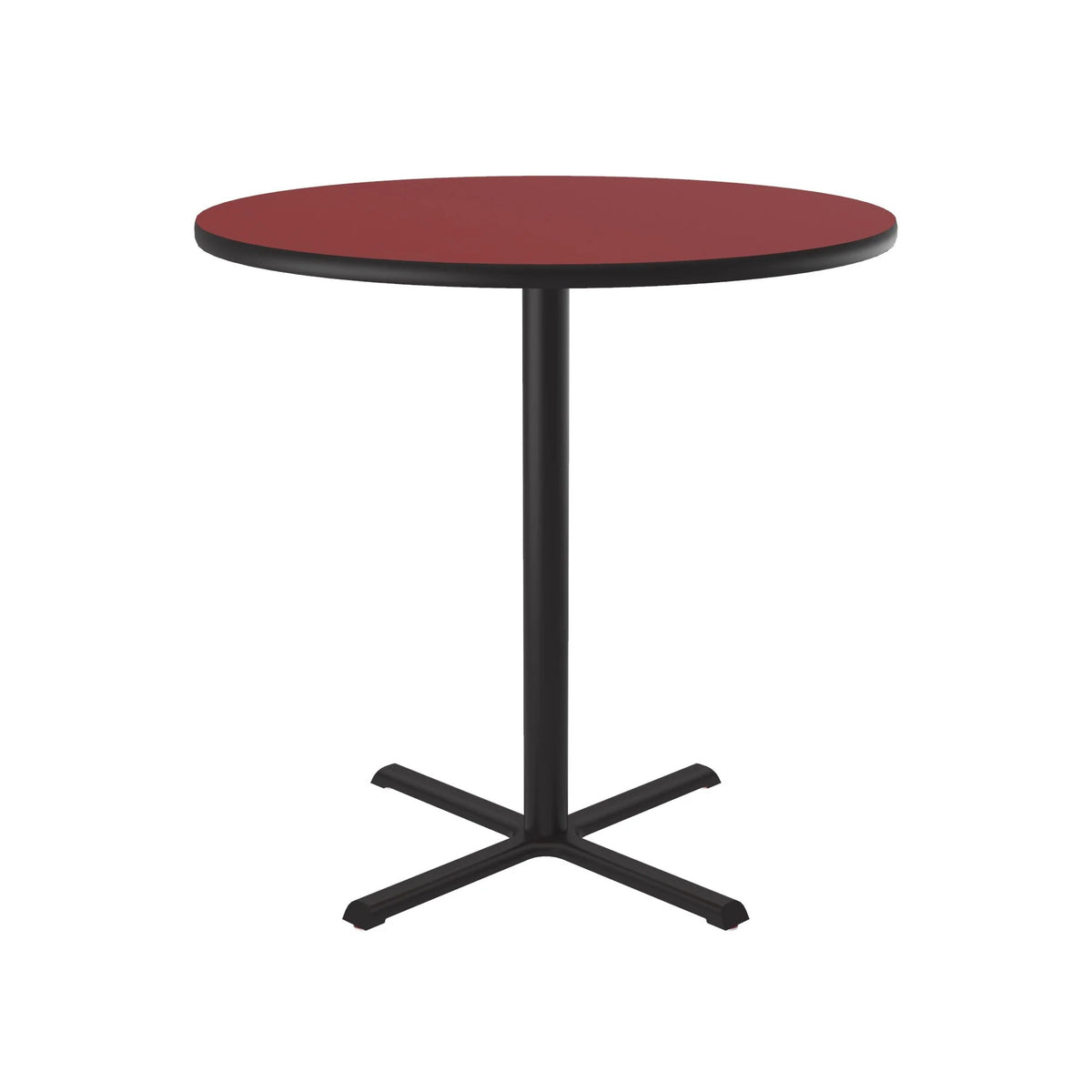 Correll BXB36R Table, 36" Diameter - Red