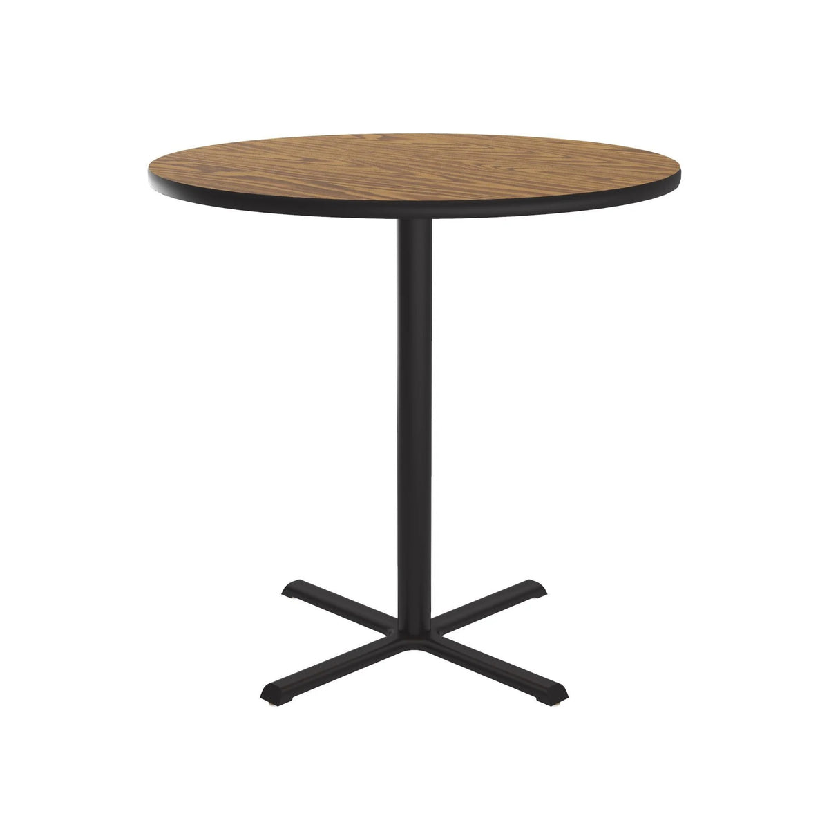 Correll BXB42R Table, 42" Diameter - Medium Oak