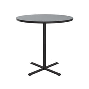 Correll BXB42R Table, 42" Diameter - Gray Granite