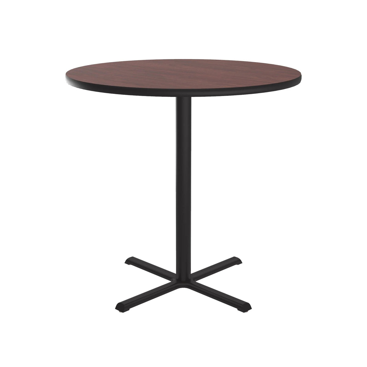 Correll BXB42R Table, 42" Diameter - Mahogany