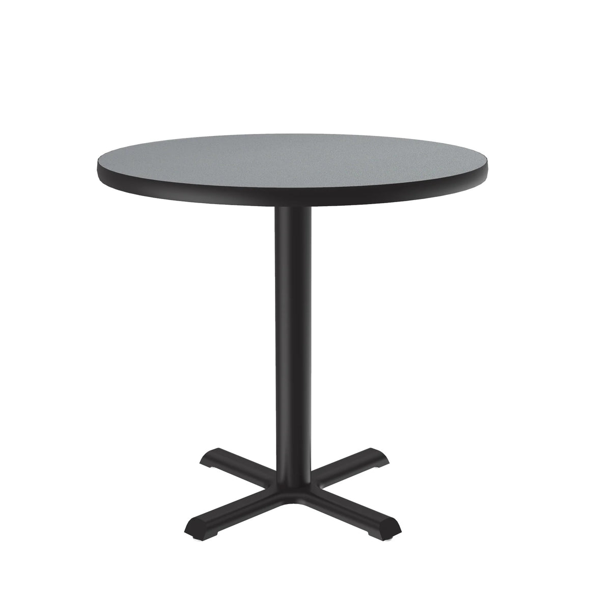 Correll BXT30R Table, 30" Diameter - Gray Granite