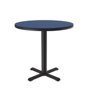 Correll BXT30R Table, 30" Diameter - Blue