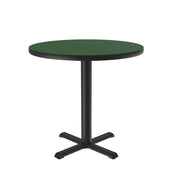 Correll BXT30R Table, 30" Diameter - Green