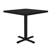Correll BXT30S Table, 30" x 30" - Black Granite